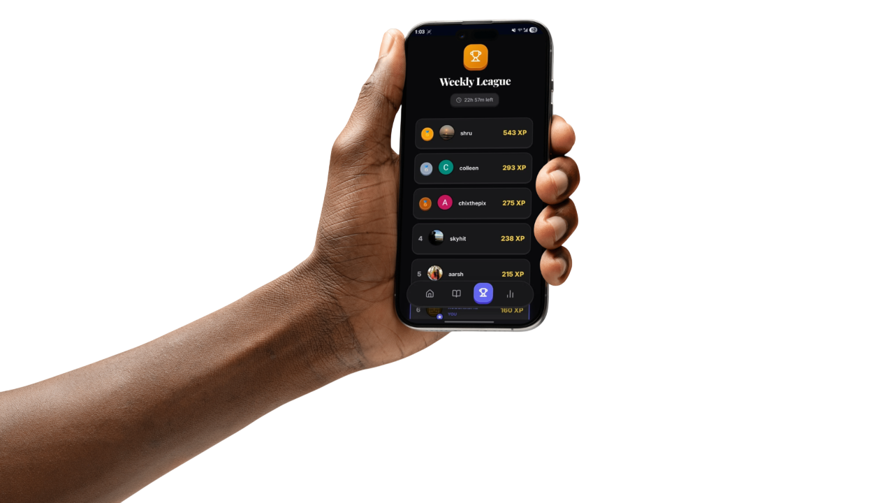 Bookmarkk App Leaderboard Rankings
